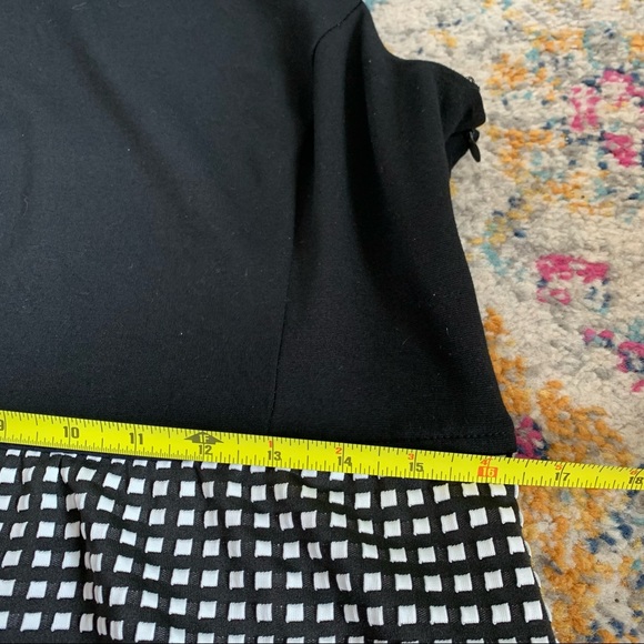 Tabitha | Black and White Dress - Picture 5 of 9